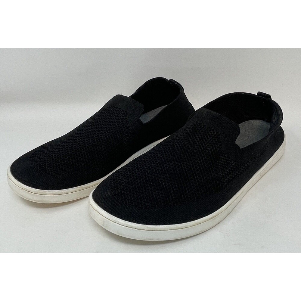 SUAVS “The Barton” Shoes Black Slip-on 100% Recycled Knit Women’s 12.5 Mens 10.5